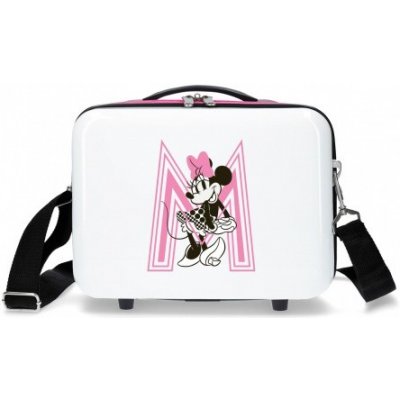 ABS Cestovný kozmetický kufrík MINNIE MOUSE Pink 21x29x15cm 9 l 3413922