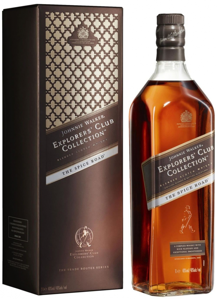 Johnnie Walker Explorers Club Collection The Spice Road 40% 1 l (kartón)