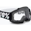 Detské cyklistické okuliare 100% Accuri 2 Junior black/clear