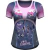 Dámske bežecké tričko Crazy Idea SHIRT VOLTAGE