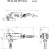 Metabo WE 22-230 MVT Úhlová bruska