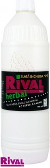 Rival Rival Herbal masážna emulzia bylinná po kúpeli a saune 1000 ml