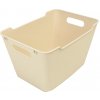 Plastový svět LOFT Plastový box 20 l krémový 40 x 28 x 25 cm