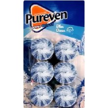 Pureven Power Block Blue Ocean WC tablety farbiace vodu 6 ks