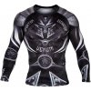 Rashguard Venum Gladiator 3.0 dlouhý rukáv černo-bílý Velikost: XL