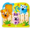 Puzzle s úchytkami - Domácí zvířátka (1088E1309)