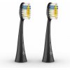 Náhradná hlavica k zubnej kefke TrueLife SonicBrush K-series heads Sensitive black 2 pack (TLSBK150UVHSE)