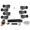MS AI hybrid Light IP 7 kamerový set so switchom 5 Mpix Gtube (6144K7B) (Monitorrs Security)