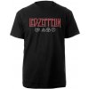 Led Zeppelin Tričko Logo & Symbols Unisex Black XL