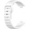 BStrap Silicone remienok na Huawei Watch Fit 3, white