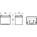 Exide Excell 12V 60Ah 390A EB605