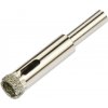 Vrták diamantový korunkový priemer 10 mm do skla a keramiky, GEKO