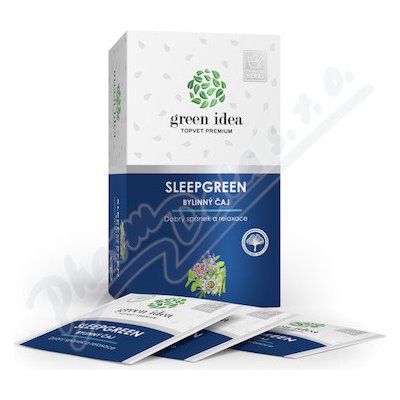 Green idea čaj bylinný Sleepgreen 20 x 1,5 g
