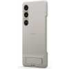 Sony Xperia Stand Cover pro Xperia 1 VI 5G stříbrné