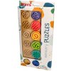 Senzorické puzzle kolieska XL pre bábätká 6m+ Mom’s Care
