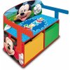 Detský drevený nábytok 3v1 MICKEY MOUSE (Lavička, Box na hračky, Stolík), WD14006