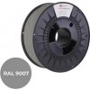 C-TECH Tisková struna (filament) PREMIUM LINE, PLA, šedý hliník, RAL9007, 1,75mm, 1kg