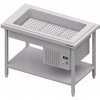 STALGAST Chladiaci centrálny stôl s vaňou na nápoje 3x GN 1/1, 1245x750x880 mm | STALGAST, ST108121