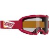 LEATT okuliare Goggle Vizion 2.5 Ruby Red - Clear 90 VLT