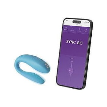 We-Vibe Sync Go Smart Rechargeable Couple's Turquoise