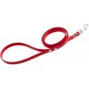 Firedog BioThane Vodítko 13 mm 3 m s rúčkou červené