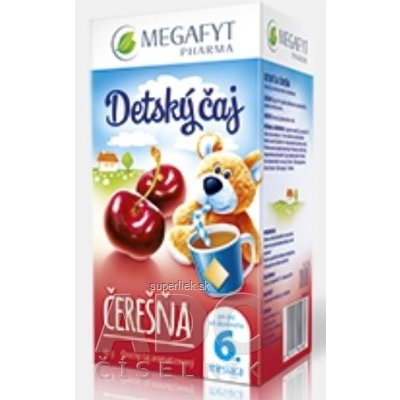 MEGAFYT Detský čaj ČEREŠŇA inov.2015, ovocný čaj, 20x2 g (40 g), 8595151949985