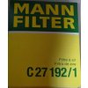 MANN vzduchový filter A4 /2001 - 2009/ - 06C133843