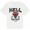 Stranger Things - Hell Can Wait (White) (tričko) Medium
