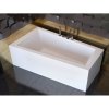 Besco INTIMA Vaňa asymetrická akrylátová 150x85cm Ľavá 190 l, Biela + nohy VANINTI15L+OLVPINOZSTELI