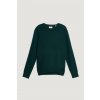 SVETER GANT COTTON CASHMERE C-NECK TARTAN GREEN