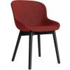 Normann Copenhagen Stolička Hyg Comfort Chair – červená/čierny dub