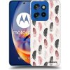 Picasee silikónový čierny obal pre Motorola Edge 50 Neo - Pírka 2