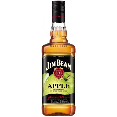 Jim Beam Apple 32,5% 1 l (čistá fľaša)