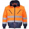 Portwest PJ50 Hi-Vis Pilot Bunda 3 v 1 oranžová/tmavomodrá M