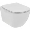 Wc s doskou softclose závesné Ideal Standard Tesi zadný odpad T536001