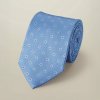 Charles Tyrwhitt Silk Patterned Tie Light Blue