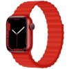 Devia remienok Deluxe Series Sport3 Silicone Magnet Band 44/45/49mm - Red 6938595364853