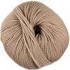 Priadza WOOLLY 50g, tmavo béžová - odtieň 112