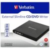 Verbatim 98938, externá CD/DVD mechanika, rýchlosť CD(24x) DVD (8x) technológia MDISC (tm)