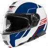 Vyklopná prilba SCHUBERTH C5 Master biela/modrá/červená XL