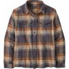 Pánska košeľa Patagonia M's Fjord Flannel Shirt Veľkosť: S / Farba: sivá/hnedá