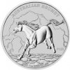 The Perth Mint strieborná minca minca Australian Brumby Horse 2024 1 Oz