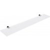 Nimco Bormo - Polička, dĺžka 60 cm, matné sklo/chróm BR 11091B-60-26