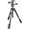Manfrotto MK190XPRO4-3W, SET statívu radu 190 a trojcestnej hlavy, hliníkový, 4 sekcie