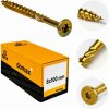 8x100mm 100ks Skrutky do dreva CS - zápustná hlava TORX Domax