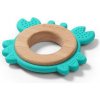 BABYONO Hryzačka dreveno-silikónová Crab 1075-02-BO