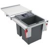 Odpadkový kôš Franke Sorter Garbo 45-2 1x12l +1x18l