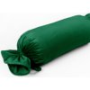 Biante Zamatový vankúš valec bonbon Velvet Prémium SVP-032 Zelený 15x40 cm