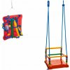 TEDDIES Hojdačka plast 35x34 cm červená