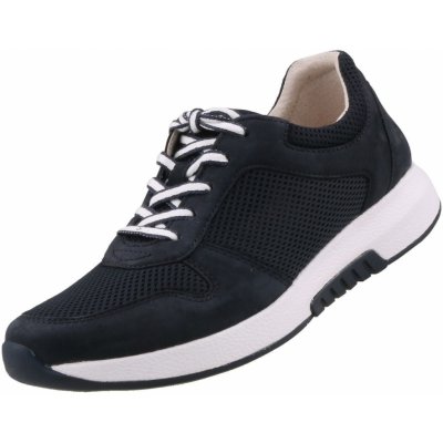 Gabor Women's Rollingsoft Derbys - Blue Nightblue Casual Lace-Up Trainers, Size 8 CA